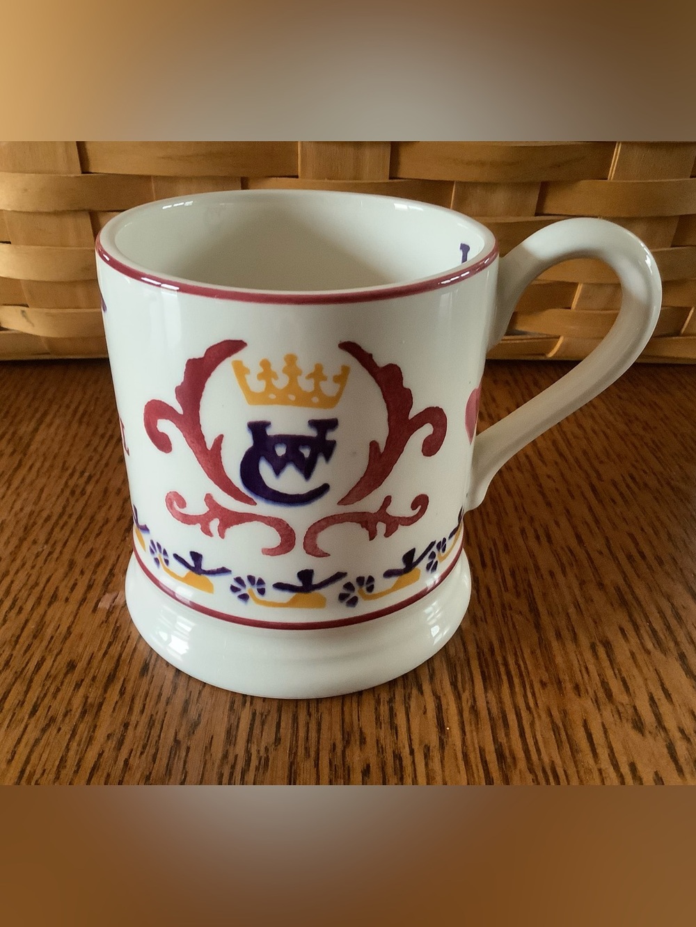 Emma Bridgewater William& Kate Commemorative Wedding 1/2 pint Mug Mint Condition